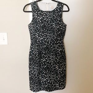 J. Crew leopard print dress